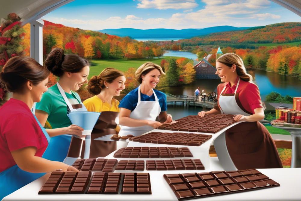 Experiencing Excellence At The Lake Champlain Chocolate Factory In Vermont