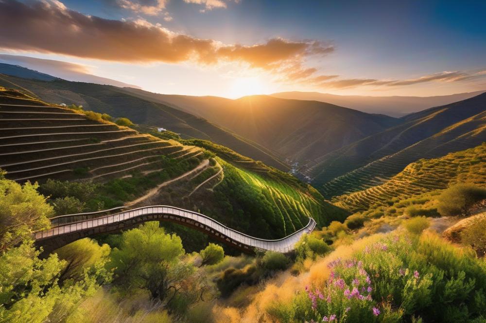 Hiking To The Hanging Bridges Of Alpujarra