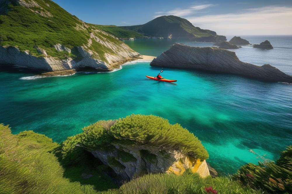 Kayaking Through The Basque Country’s Rugged Coastline