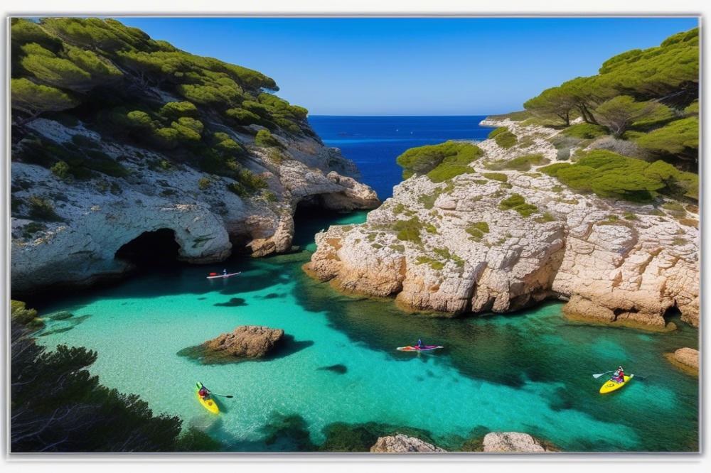 kayaking-through-the-caves-of-menorca