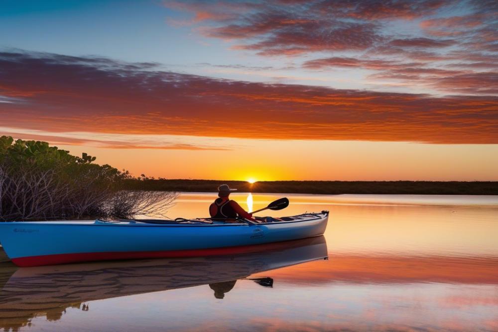 Kayaking Through The Serene Waters Of Shark Bay