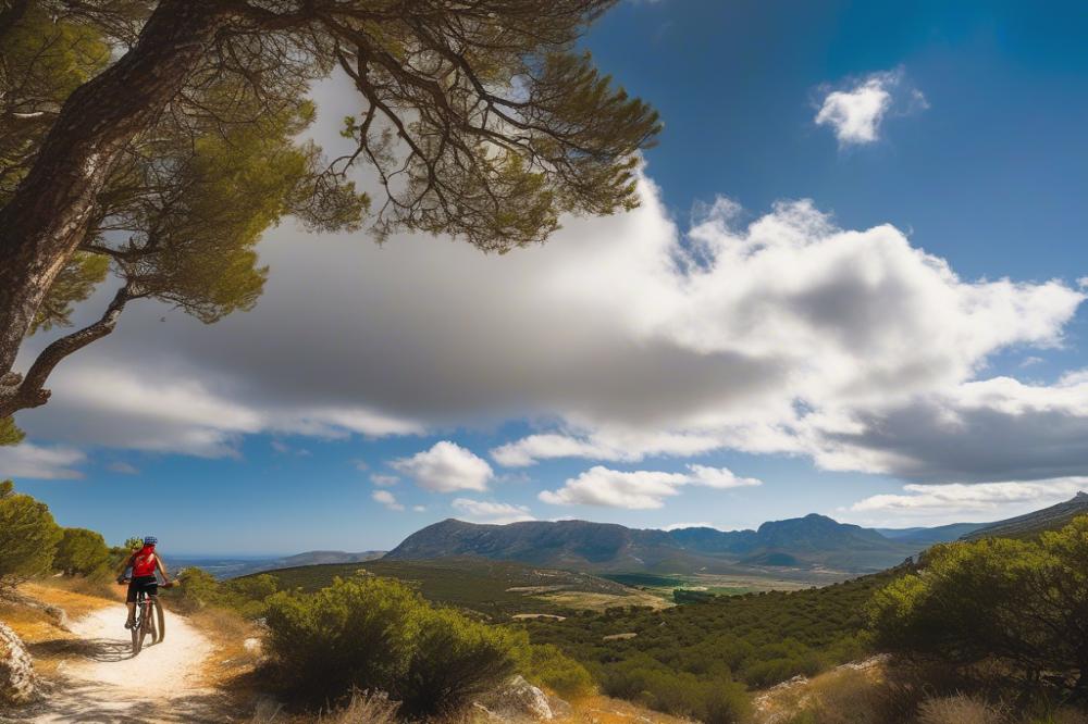 Mountain Biking In The Sierra De Grazalema Natural Park
