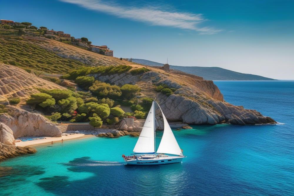 Sailing Adventures Around The Rugged Coast Of Cunda Island