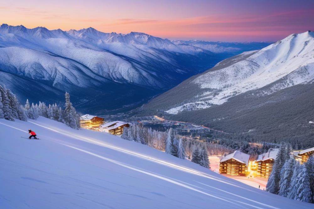 Skiing And Snowboarding In The Sierra Nevada