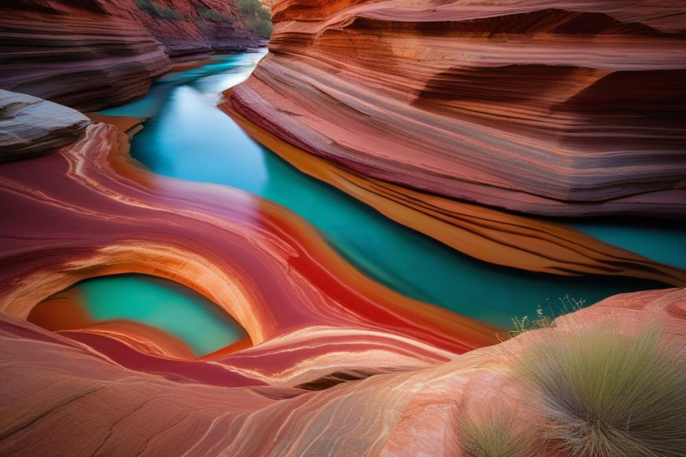 Swimming In The Turquoise Pools Of Hamersley Gorge