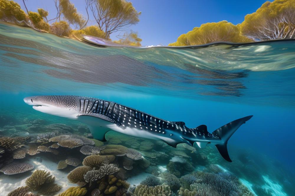 Swimming With Whale Sharks At Ningaloo Reef