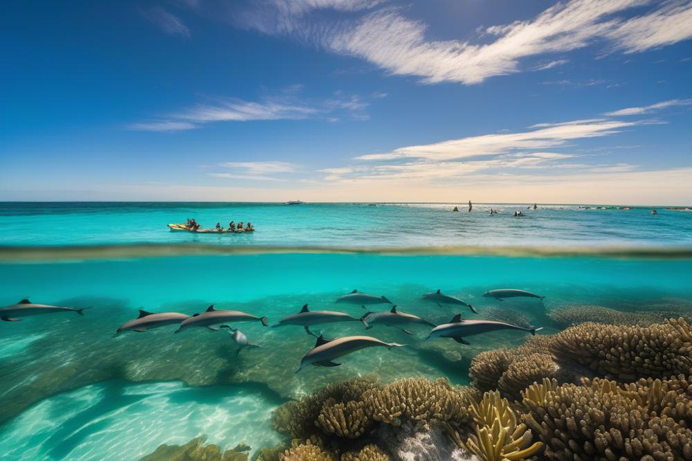 Swimming With Wild Dolphins In Rockingham
