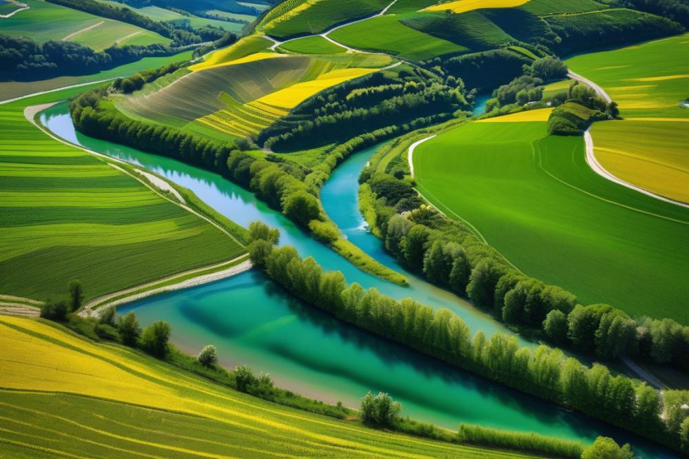 The Esino River Canoeing And Cycling Along The Rolling Hills Of Le Marche