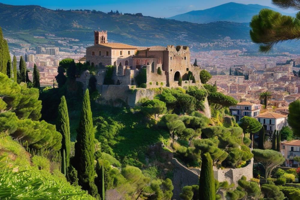 Walking Tour Of The Ancient City Walls In Taormina