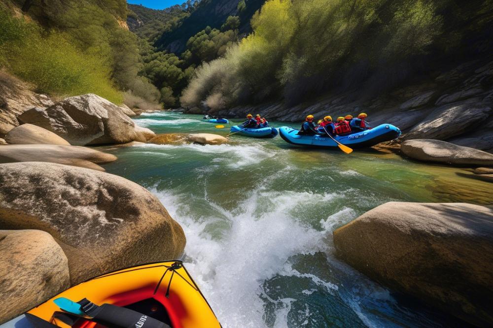 Whitewater Rafting On The Noguera Pallaresa River